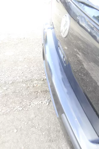 VW Polo 6N2 Stoßstange hinten Heckstoßstange Stoßfänger schwarz LC9Z (160796)