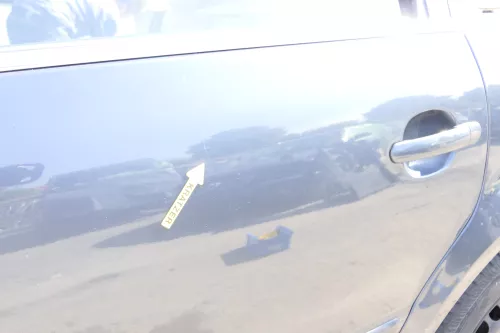 VW Passat 3B 3BG 3B6 Kombi Variant Tür hinten links grau LC7V (160807)