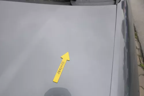 Audi A6 4B Motorhaube Klappe vorn Facelift (ab. Mitte 2002) grau LX7Z + Grill (160841)