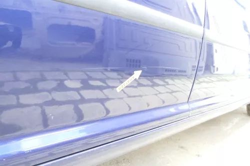 VW Golf 4 Bora Tür hinten rechts nur Kombi /Variant blau LB5N indigoblau ohne An (160911)