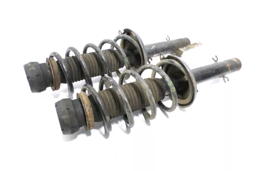 2 Stück VW Golf 4 Octavia A3 Stoßdämpfer Federbein Feder vorne 1J0413031BH (160923)