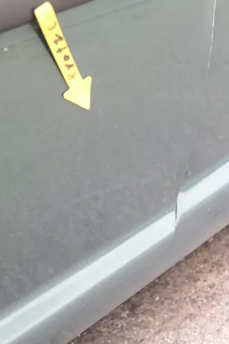 VW Golf 4 Tür vorne links Fahrertür 2/3-Türer grün LC6M brightgreen ohne Anbaut (161058)