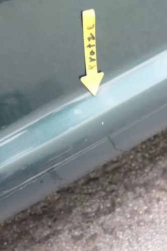 VW Golf 4 Tür vorne links Fahrertür 2/3-Türer grün LC6M brightgreen ohne Anbaut (161058)