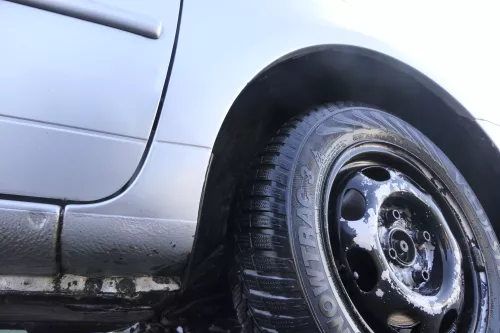 VW Lupo 6X Kotflügel vorne rechts silber grau LA7W reflexsilber (161134)