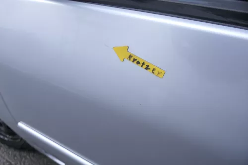 VW Lupo Seat Arosa Tür vorne links Fahrertür silber g LA7W (mechanischer Fenster (161135)