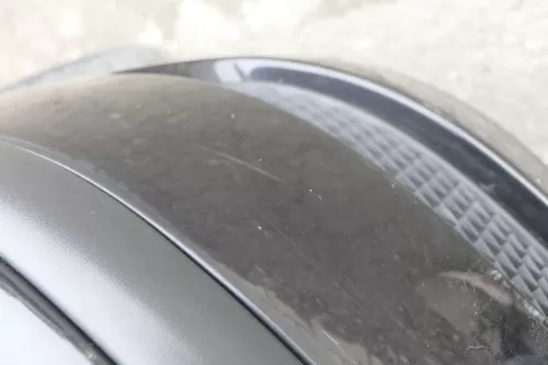 VW Polo 6N2 Stoßstange vorne Frontstoßstange Stoßfänger schwarz LC9Z +Grill d (161239)