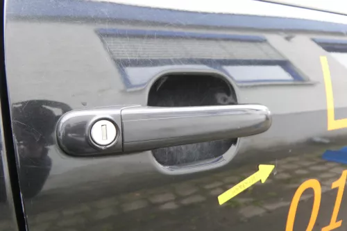 VW Polo 6N 6N2 Tür vorne rechts Beifahrertür 2/3-Türer schwarz LC9Z blackmagic (161240)