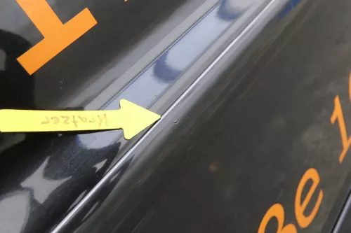 VW Polo 6N 6N2 Tür vorne rechts Beifahrertür 2/3-Türer schwarz LC9Z blackmagic (161240)