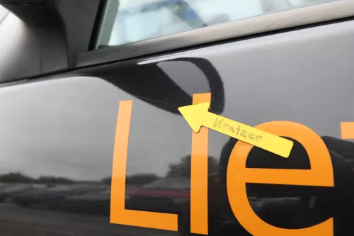 VW Polo 6N 6N2 Tür vorne links Fahrertür 2/3-Türer schwarz LC9Z blackmagic (161241)