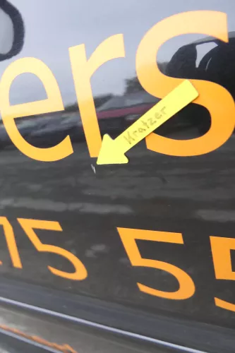 VW Polo 6N 6N2 Tür vorne links Fahrertür 2/3-Türer schwarz LC9Z blackmagic (161241)