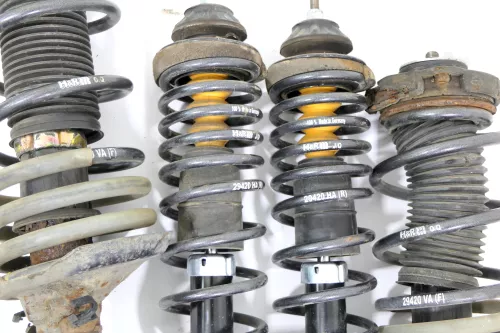 4x Polo 6N2 Federbein Feder Federn Stoßdämpfer vorne links + rechts + hinten (161250)