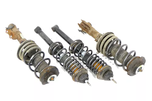 4x Polo 6N2 Federbein Feder Federn Stoßdämpfer vorne links + rechts + hinten (161250)