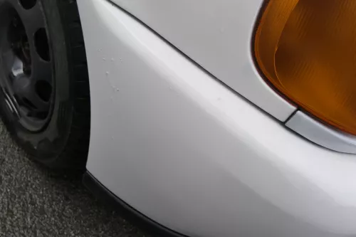 VW Polo 6N Stoßstange vorne breite Styling XXL Frontstoßstange weiß LB9A (161252)