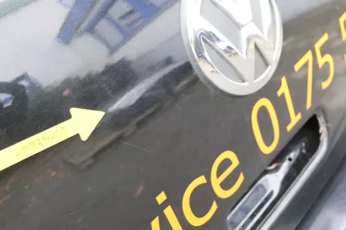 Polo 6N2 Heckklappe Klappe hinten Kofferraumklappe schwarz LC9Z- ohne Anbauteile (161271)