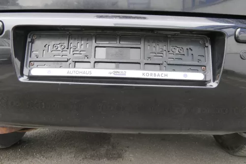 VW Polo 6N2 Stoßstange hinten Heckstoßstange Stoßfänger schwarz LC9Z - PDC (161272)