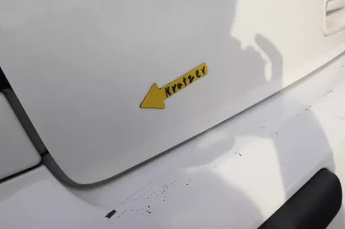 Polo 6N2 Heckklappe Klappe hinten Kofferraumklappe weiß LB9A - ohne Anbauteile (161331)