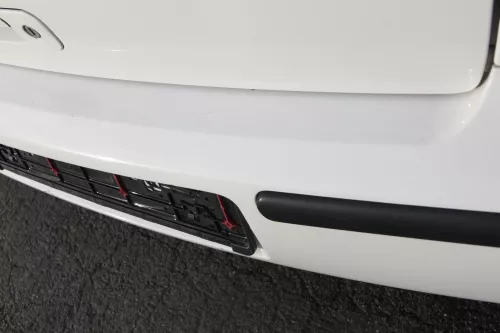 VW Polo 6N2 Stoßstange hinten Heckstoßstange Stoßfänger weiß LB9A (161333)