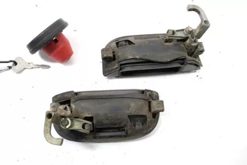 VW T4 Türschloß Tür Türgriff Schloß vorne links + rechts + Schlüssel Tankdeckel (161402)