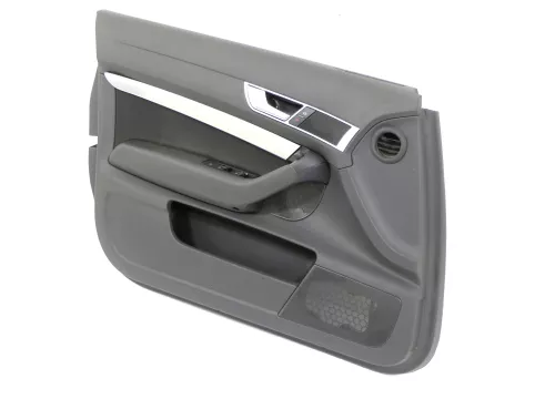 1x Audi A6 4F Türverkleidung Verkleidung Tür vorne links schwarz (161461)