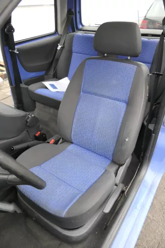 Seat Arosa Lupo Sitz vorne links Fahrersitz Höhenverstellung blau schwarz (161470)
