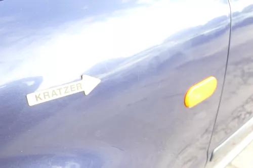 VW Passat 3B Kotflügel vorne links blau LN5Y (161533)