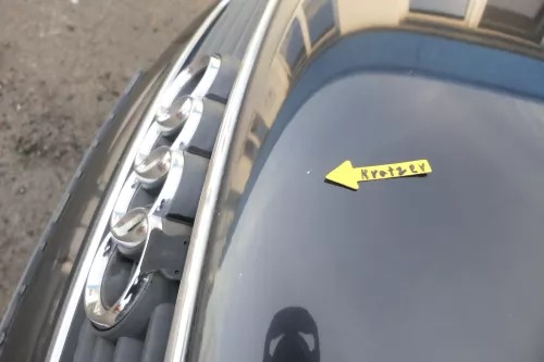 Audi A6 4B Motorhaube Klappe vorn (bis ca. Ende 2001) schwarz LZ9W (161549)