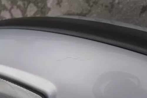 VW Passat 3B Stoßstange vorne Frontstoßstange Stoßfänger silber LB7Z grau Grill (161685)