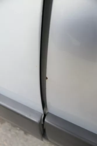 VW Passat 3B 3BG Limousine Tür hinten links silber grau LB7Z satinsilber (161689)