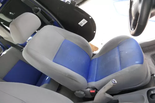 Seat Arosa Lupo Sitz vorne links Fahrersitz Höhenverstellung blau grau (161825)