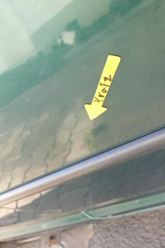 VW Golf 4 Tür vorne rechts Beifahrertür 2/3-Türer grün LC6M brightgreen ohnAnbau (161857)