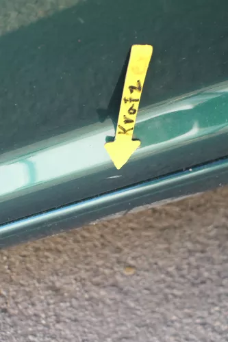 VW Golf 4 Tür vorne rechts Beifahrertür 2/3-Türer grün LC6M brightgreen ohnAnbau (161857)