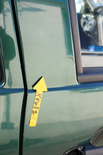 VW Golf 4 Tür vorne rechts Beifahrertür 2/3-Türer grün LC6M brightgreen ohnAnbau (161857)