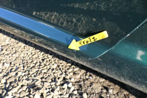 VW Golf 4 Tür vorne links Fahrertür 2/3-Türer grün LC6M brightgreen ohne Anbaute (161858)