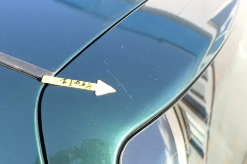 VW Golf 4 Limousine Heckklappe Kofferraumklappe Klappe hinten grün LC6M-ohneAnb (161859)