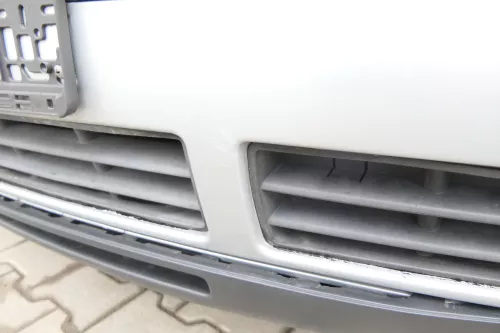 VW Golf 4 1J Stoßstange vorne Stoßfänger vorn silber grsau LA7W Frontstoßstange (162038)