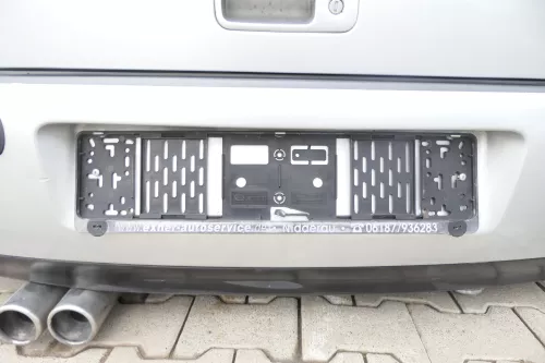 VW Golf 4 Limousine Stoßstange hinten Heckstoßstange Stoßfänger silber grau LA7W (162040)