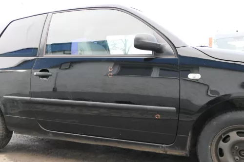 VW Lupo Seat Arosa Tür vorne rechts Beifahrertür schwarz L041 (mechanischerFenst