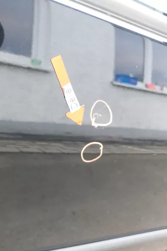 VW Lupo Seat Arosa Tür vorne rechts Beifahrertür schwarz L041 (mechanischerFenst (162082)