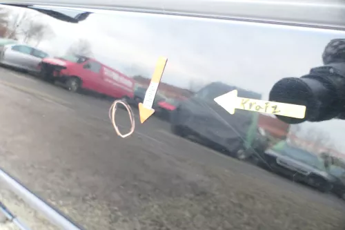 VW Lupo Seat Arosa Tür vorne links Fahrertür schwarz L041 (für elektr.Fensterhe (162083)