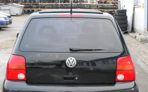 VW Lupo 6X Heckklappe Klappe Kofferraumklappe Scheibe schwarz L041 ohneAnbautei