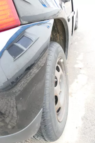 VW Lupo Stoßstange hinten Heckstoßstange Stoßfänger schwaz L041 v (162087)