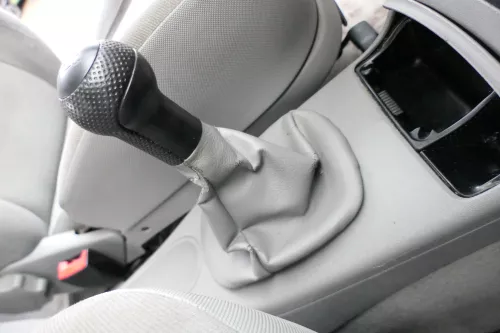 VW Lupo Polo 6N Schaltknauf Schaltsack Schaltung Schaltknüppel grau