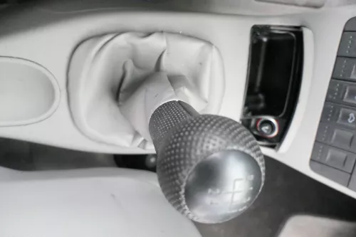 VW Lupo Polo 6N Schaltknauf Schaltsack Schaltung Schaltknüppel grau (162093)