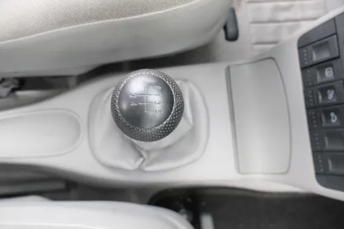 VW Lupo Polo 6N Schaltknauf Schaltsack Schaltung Schaltknüppel grau (162093)