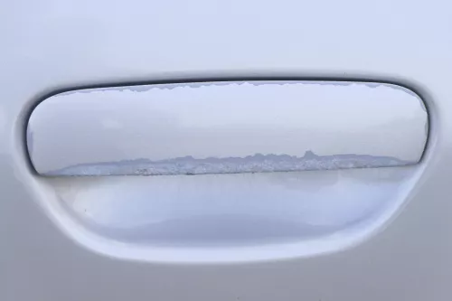 Audi A4 B5 Tür nur Türblatt hinten rechts grau silber LY7W - Facelift (162129)