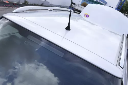 Audi A4 B5 Avant Facelift Heckklappe Klappe hinten silber LY7W Facelfit Scheibe (162130)