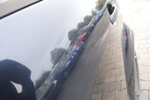 Audi A2 8Z Tür mit Türblatt hinten links blau LZ5Q kobaltblau - ohne Anbauteile (162187)