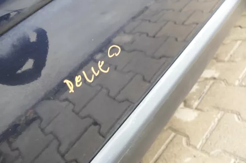 Audi A2 8Z Tür nu das Türblatt vorne links blau LZ5Q kobalt - ohne Anbauteile (162188)