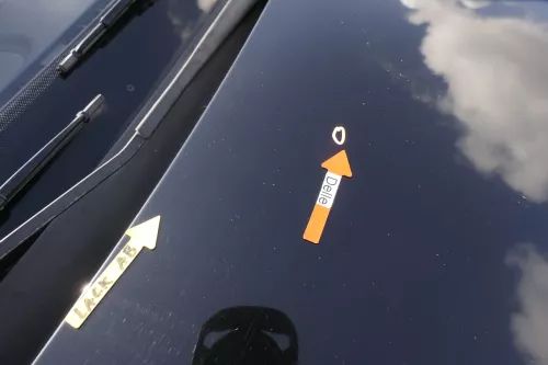 VW Lupo Motorhaube Klappe Frontklappe Haube vorne schwarz L041 uni 162346 (162346)