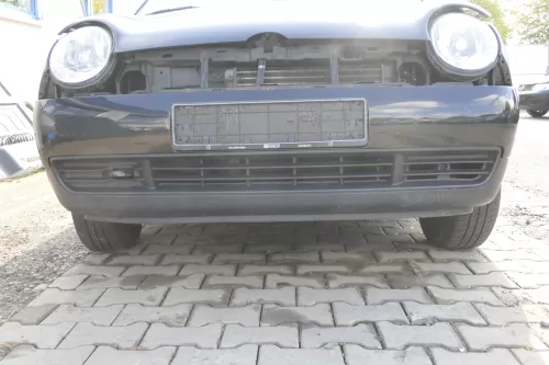 VW Lupo 6X Stoßstange vorne Frontstoßstange Stoßfänger schwarz L041 MÄNGEL!